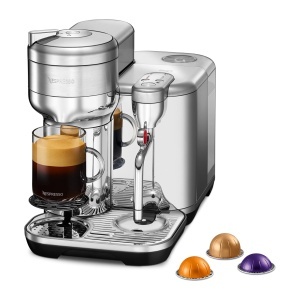 Espressor cafea Nespresso Sage Vertuo Creatista, inox, 5 dimensiuni de cafea
