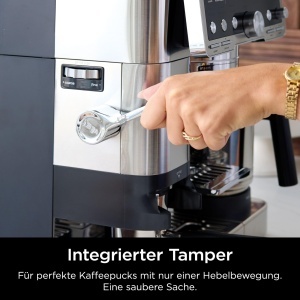 Espressor cafea Ninja Luxe Pro ES701EU, 3-in-1, cu 5 setari de spumare, argintiu - Img 6