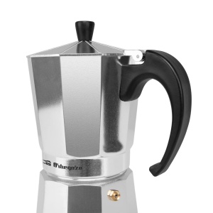 Espressor cafea Orbegozo KF 900, capacitate 9 cesti, aluminiu, ergonomic - Img 3