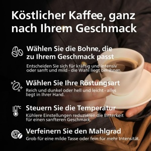 Espressor cafea Philips 2200 Series EP222010, 2 specialitati, mattschwarz - Img 8