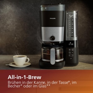 Espressor cafea Philips HD790050, 1.25L, cu rasnita integrata si duo-bohnenbehalter - Img 4