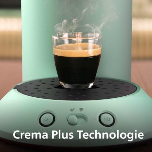 Espressor cafea Philips Senseo Original Plus, 1-2 cesti, tehnologie Coffee Boost, verde - Img 6