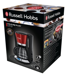 Espressor cafea Russell Hobbs 24031-56, 10 cesti, 1100W, rosu - Img 9