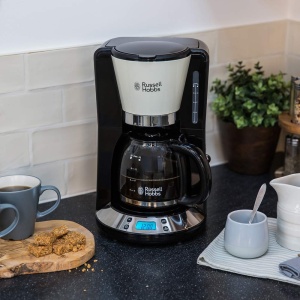 Espressor cafea Russell Hobbs Colours, 1,25 l, 1100 W, Crem - Img 7