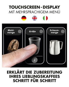 Espressor GASTROBACK 42623 Barista Touch 15 bar Rasnita integrata Ecran LCD Argintiu - Img 5