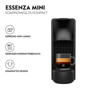 Espressor Krups Essenza Mini XN1108 Negru 19 Bar Design Compact - Img 2