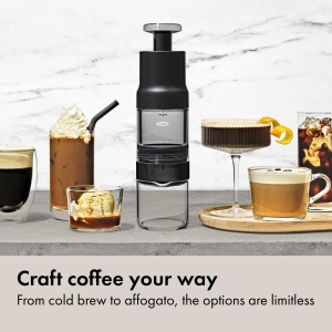 Espressor manual OXO Brew Rapid Brewer, filtru inox, compact si usor - Img 3