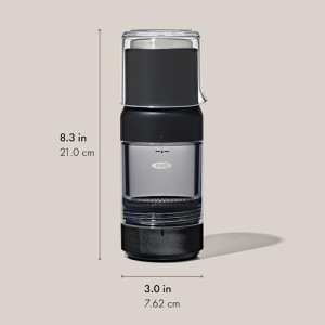 Espressor manual OXO Brew Rapid Brewer, filtru inox, compact si usor - Img 13