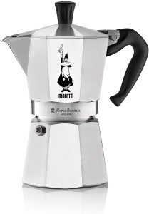 Espressor Moka Bialetti Express 270 ml ArgintiuNegru Ergonomic - Img 4