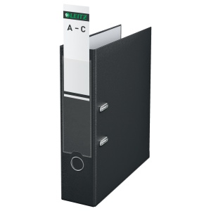 Etichete pentru dosare Leitz 16800085, 100 buc, 56 x 190 mm, gri - Img 2
