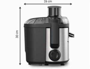 Extractor de sucuri Moulinex Frutelia Plus JU420D10, 400 W, 2 viteze, inox - Img 3