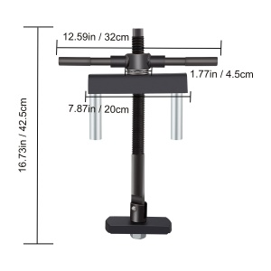 Extractor manual de bucse cilindru VEVOR K05T, dimensiuni 75-138 mm, otel rezistent - Img 8