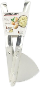 Fackelmann 45450 - Uscator de cartofi de inalta calitate pentru piure catifelat, cositorit, multifunctional, argintiu, 290x100x80mm - Img 4