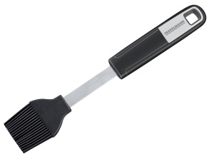 Fackelmann Backpinsel Sense 24 cm Soft Touch Silicon ArgintiuNegru