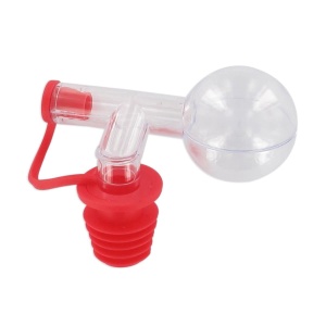 Fackelmann Bouchons Doseurs Capac Dozator pentru Alcool Rosu 25 cl