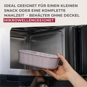 Fackelmann Flexibox 1000 ml Beige Cutie Depozitare Alimente Capac Sigilat TPE - Img 6