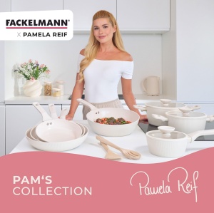 Fackelmann Lingura de lemn 28 cm din lemn de fag pentru vase cu strat antiaderent cu agatatoare - Img 8