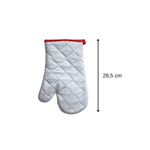 Fackelmann Manusa Termorezistenta 683378 RosuGri Bumbac si Aluminiu 250degC - Img 4