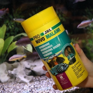 Faina de peste JBL PRONOVO MALAWI FLAKES, 1000 ml, pentru Buntbarsche 8-20 cm - Img 2