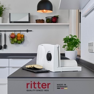 Feliator de alimente Ritter Markant 05, 65W, alb, cu lama ondulata - Img 2