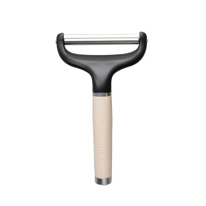 Feliator de branza KitchenAid, feliator din otel inoxidabil pentru branza tare - Crema de migdale