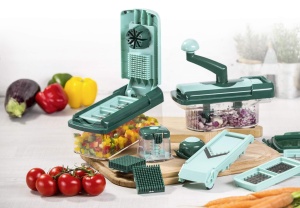 Feliator Genius Nicer Dicer Fusion Julietti 34 piese Mintgrun - Img 7