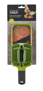 Feliator legume Joseph Joseph Multi-Grip Mandoline 3 grosimi cu maner de precizie verde - Img 6