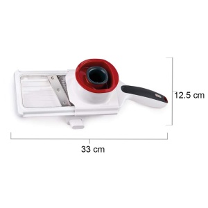 Feliator legume Zyliss E900040, lama din otel inoxidabil, 4 niveluri ajustabile, functie Julienne - Img 3