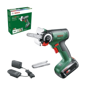 Feronerie electrica Bosch UniversalCut 18V-65, 2.5Ah, taiere rapida in lemn si plastic