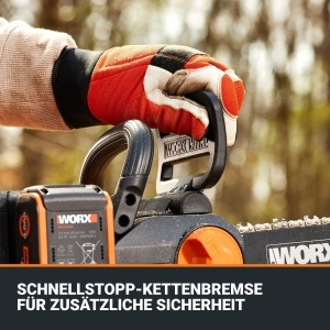 Feronerie electrica pentru taiat lemn WORX WG350E.9, 20V, 30cm, 10ms - Img 6