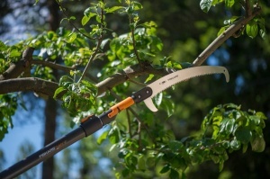 Feronerie pentru taiere Fiskars Wertastungssage, 55 cm, otel tratat, negruportocaliu - Img 4