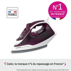 Fier de calcat Calor Express FV2835C0, 2400 W, Dampfsto 160 gmin, Ceramica - Img 2