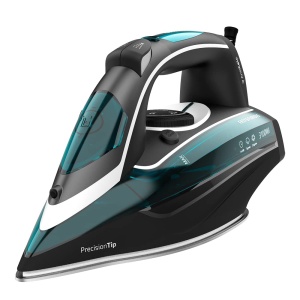 Fier de calcat cu abur anodizat Cecotec Fast&Furious 6050 X-Treme, 3100 W, pompa de apa automata integrata, oprire automata, abur continuu de 75 g/min, senzor tactil pentru controlul aburului - Img 1