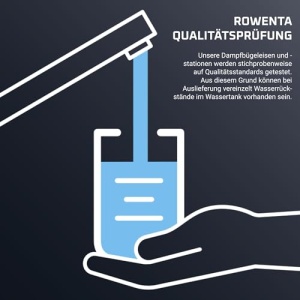 Fier de calcat cu abur Rowenta DW4320 Express, otel inoxidabil, 250 mililitri, albastru - Img 7