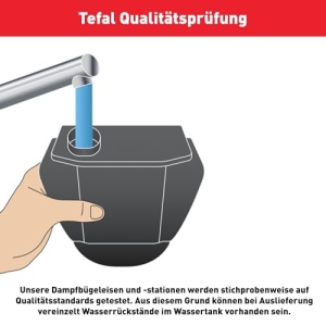 Fier de calcat cu abur Tefal FV1710 Virtuo | 1800 wati | 80 g/min explozie de abur | 20 g/min abur continuu | declansator ergonomic cu abur | Talpa antiaderenta | netezire verticala cu abur | Alb/Turcoaz - Img 8