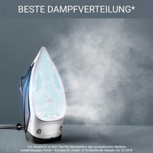 Fier de calcat Rowenta Everlast Anticalc, 2700 W, 220 gmin, negrualbastru - Img 7
