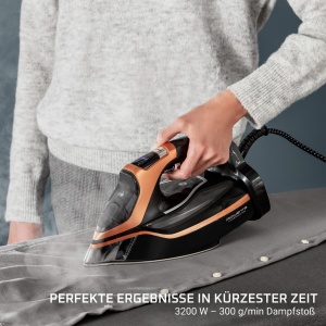 Fier de calcat Rowenta Steamforce Pro DW9520D1 3200W Abur continuu 75 gmin Rezervor 350 ml NegruCupru - Img 2