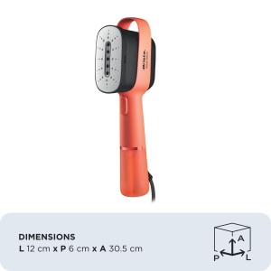 Fier de calcat vertical Ariete 430102, 1200 W, 20 gmin, Coral - Img 2