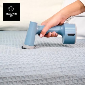 Fier de calcat vertical Taurus Sliding Care Compact 1600 W Abur continuu 25 gmin Albastru - Img 4