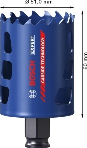 Fierastrau cu disc Bosch EXPERT Multi Material, 51 mm, pentru lemn si metal - Img 3