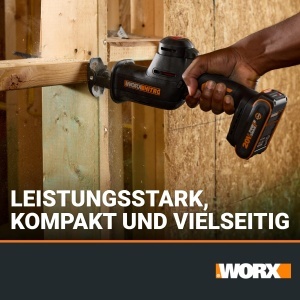 Fierastrau sabie WORX WX5019 20V Motor fara perii Compact si usor - Img 2