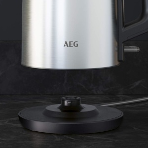 Fierbator AEG Deli 3 K3-1-3ST, 1.7L, Inox, Baza rotativa 360 - Img 6