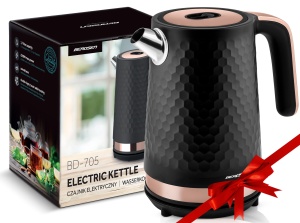 Fierbator apa Berdsen 1,7 L 2200 W Anti-Kalk Argintiu Mat - Img 2