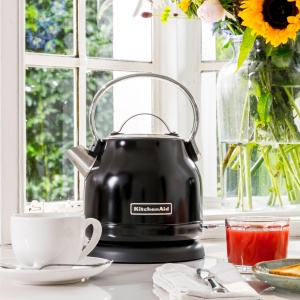 Fierbator apa KitchenAid 5KEK1222EOB 1.25L inox negru - Img 2
