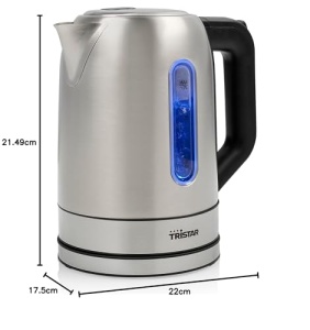 Fierbator apa Tristar WK-1344, 1.7 L, 2200 W, inox - Img 6