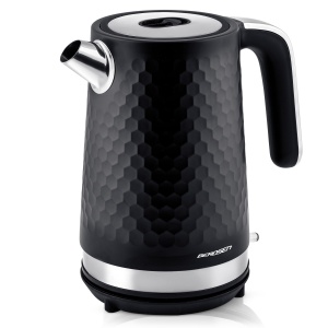 Fierbator Berdsen 1,7 L 2200 W Negru Argintiu Mat