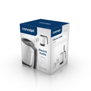 Fierbator de apa Concept RK7030, 0,5l, cu 2 cani, model de calatorie - Img 6