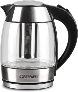 Fierbator de apa G3 Ferrari G1006600 cu capacitate de 1,8 l, din sticla - Img 2