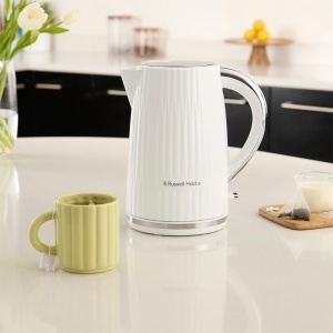 Fierbator de apa Russell Hobbs Eden, 1,7 L, 2400 W, Alb - Img 2