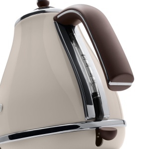 Fierbator DeLonghi Icona Vintage KBOV2001.BG, 1.7 l, Beige, Retro - Img 2